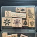 Stampin Up stamp sets & scrub pad