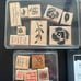 Stampin Up stamp sets & scrub pad