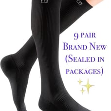 9 pair! mediven Plus for Men & Women, 20-30mmHg Compression Socks,