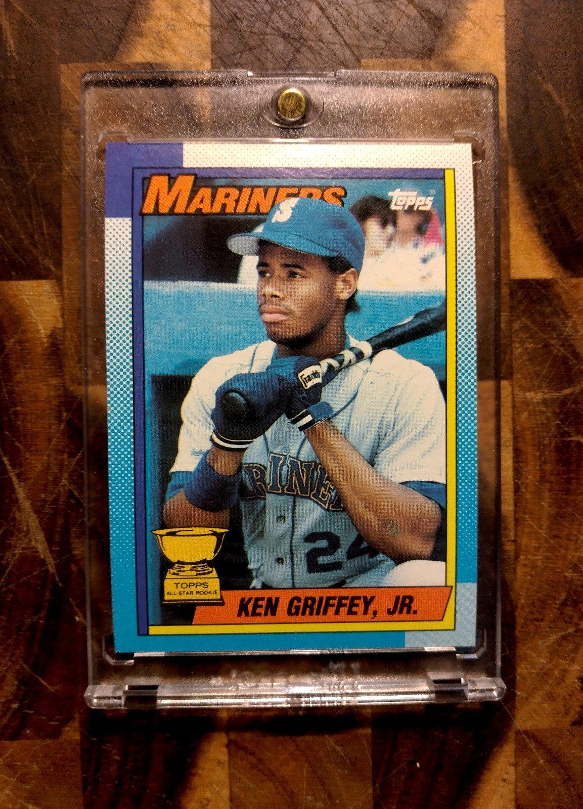 RARE Ken Griffey JR. Blue Scab variation error card
