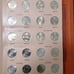 1999-2008 P&D Bu Washington Quarters Statehood Commemorative complete 100 Coins