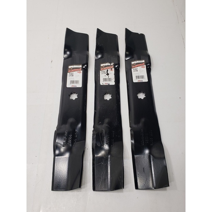 Copperhead 15-11595 Lawn Mulching Blades 17 For 48 Deck GX21784 3 Pack New