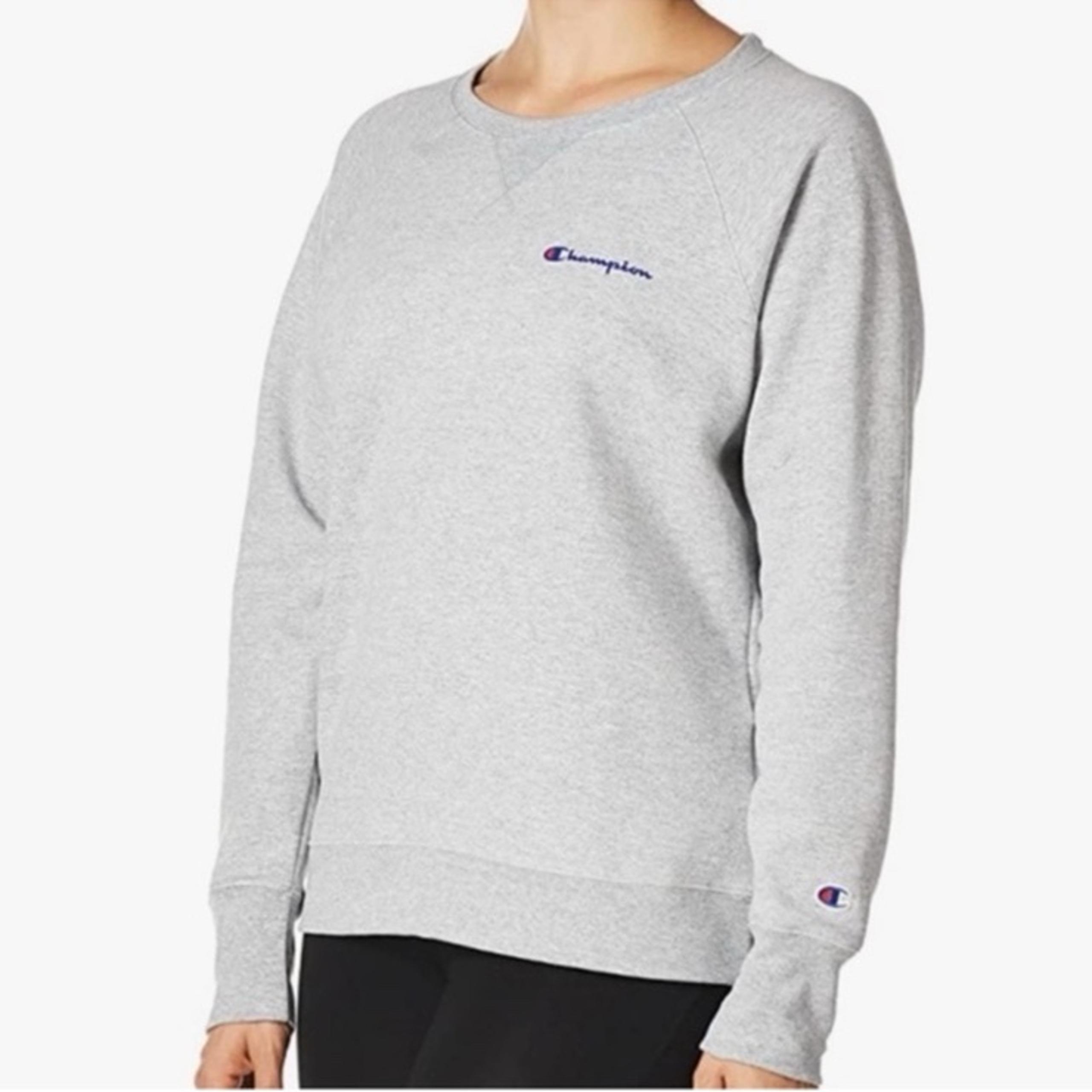 Champion Women’s Gray Crewneck Sweatshirt