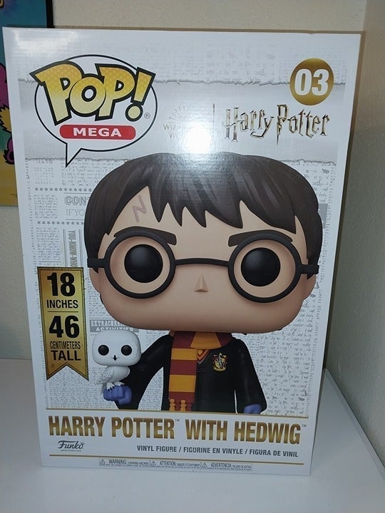 Funko Pop! Harry Potter w/ Hedwig 18 inch Mega Pop