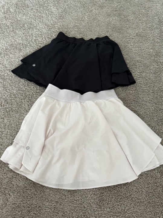 Size 6 Lululemon Court Rival High-Rise Skirts
