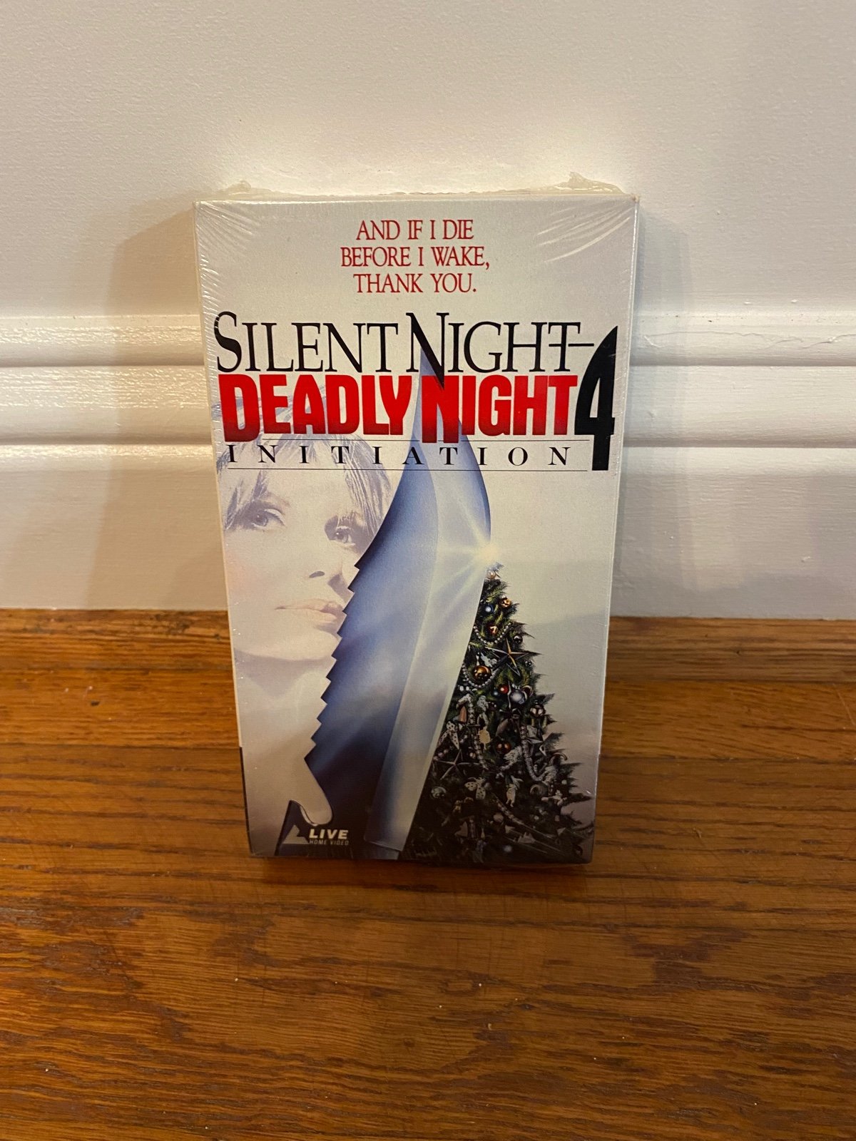 Silent Night, Deadly Night Pt. 4: Initiation (VHS, 1990) SEALED Live Home Video