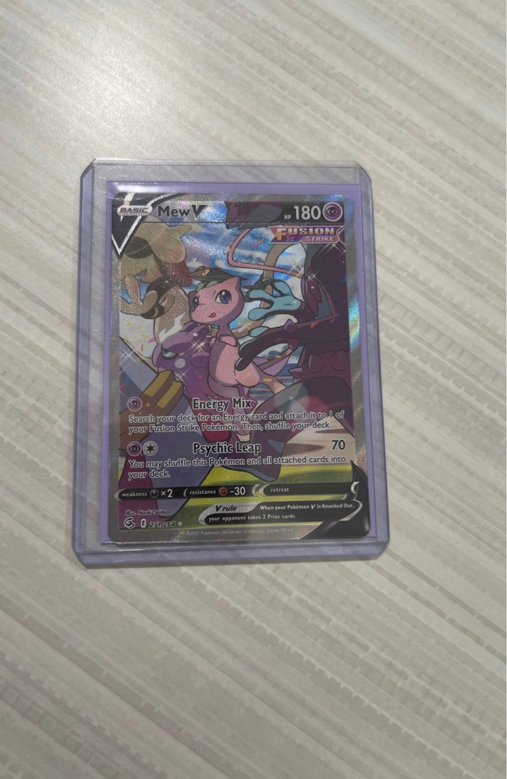 Pokemon Mew V Alternate Full Art