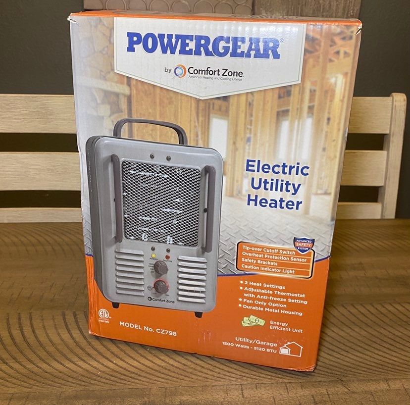 Milkhouse Utility Heater - 1500 Watt 3-Prong