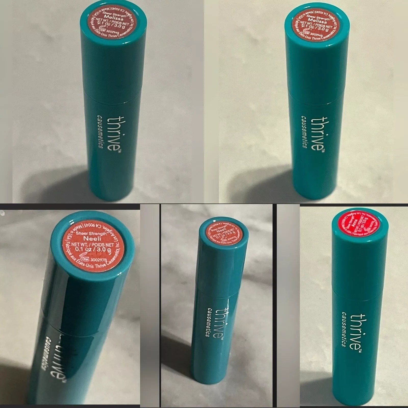 3 Thrive Lip Tint Neeli Kara Melissa Bundle New Authentic