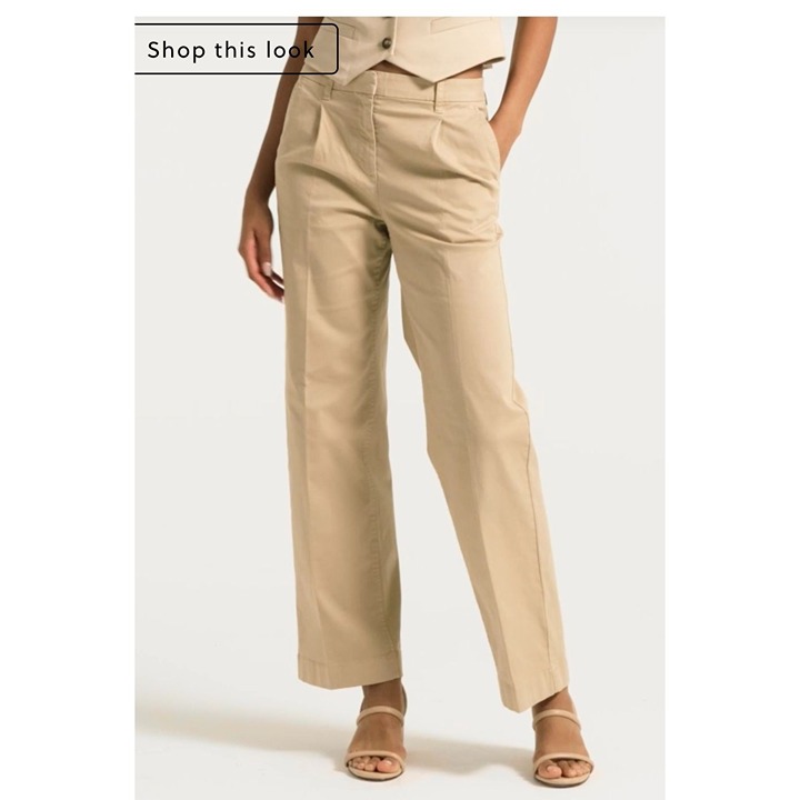J Crew Style BP504 Petite Size 8 pleated capeside chino pant