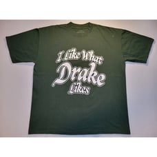 DRAKE Related x OVO “I Like What Drake Likes” IAAB 2023 Tour Tee Green Sz XL Rap