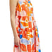 En Saison Indira Floral Tiered Sleeveless Cotton & Linen Shirtdress