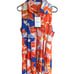 En Saison Indira Floral Tiered Sleeveless Cotton & Linen Shirtdress