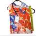 En Saison Indira Floral Tiered Sleeveless Cotton & Linen Shirtdress