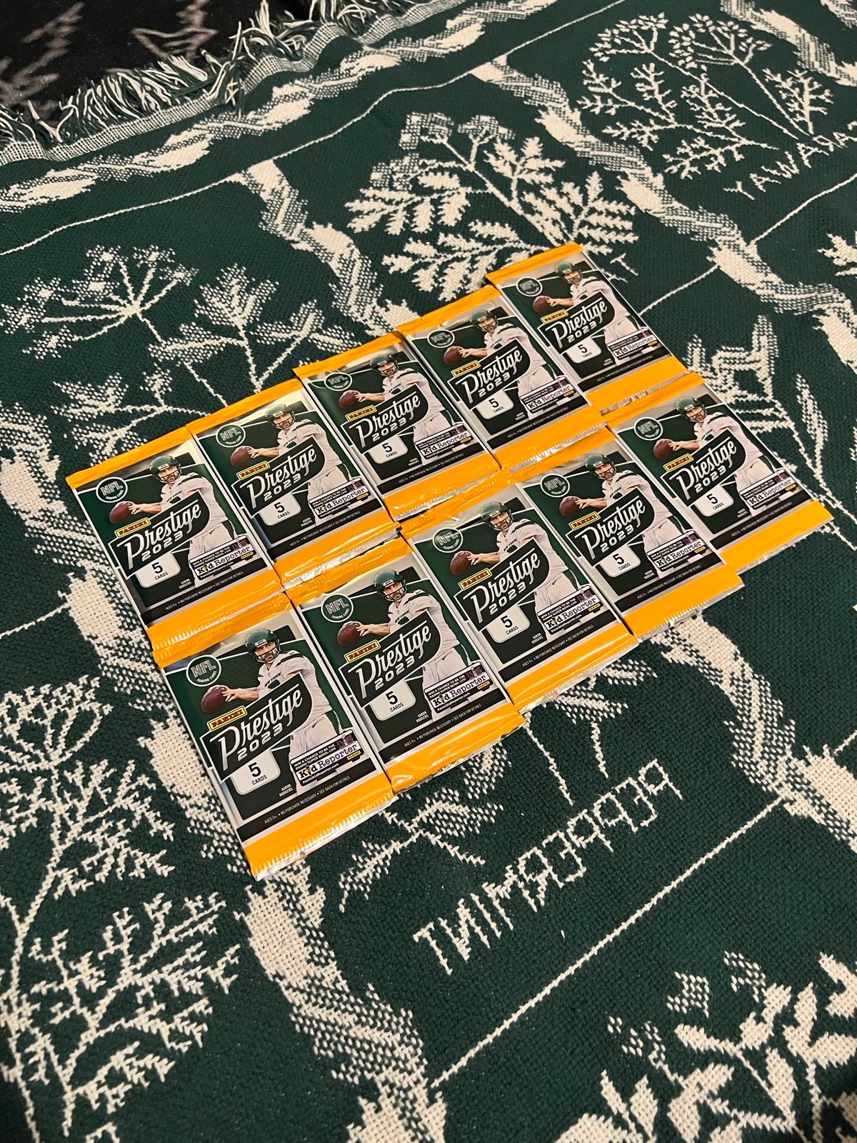 Lot of 10 Sealed Prestige 2023 Packs