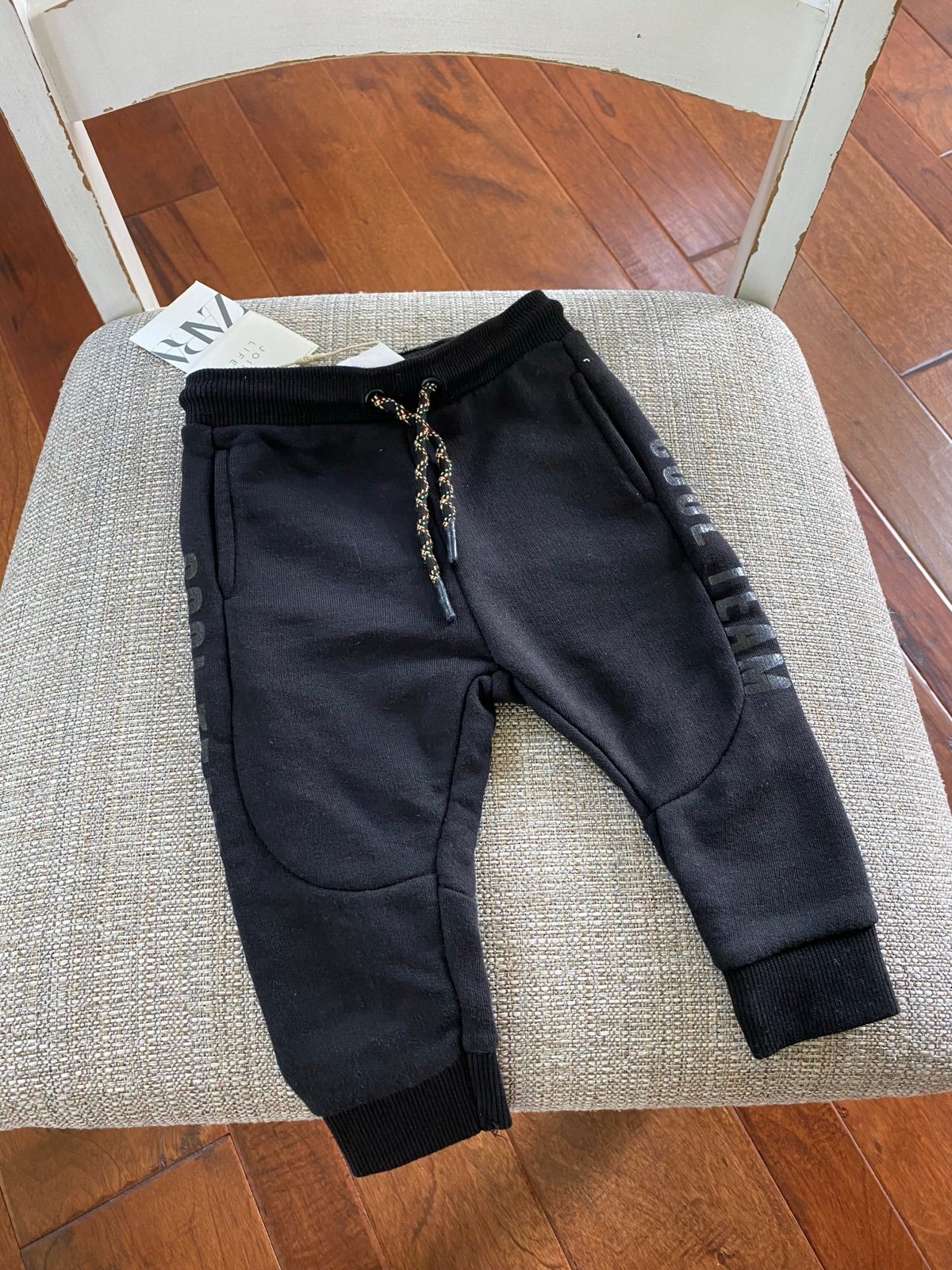 New Zara pants with text