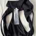 SIMKHAI Emmalynn Solid Black Strappy Bikini Bottoms Size L