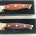 Brand new Oak paring knife set of 2