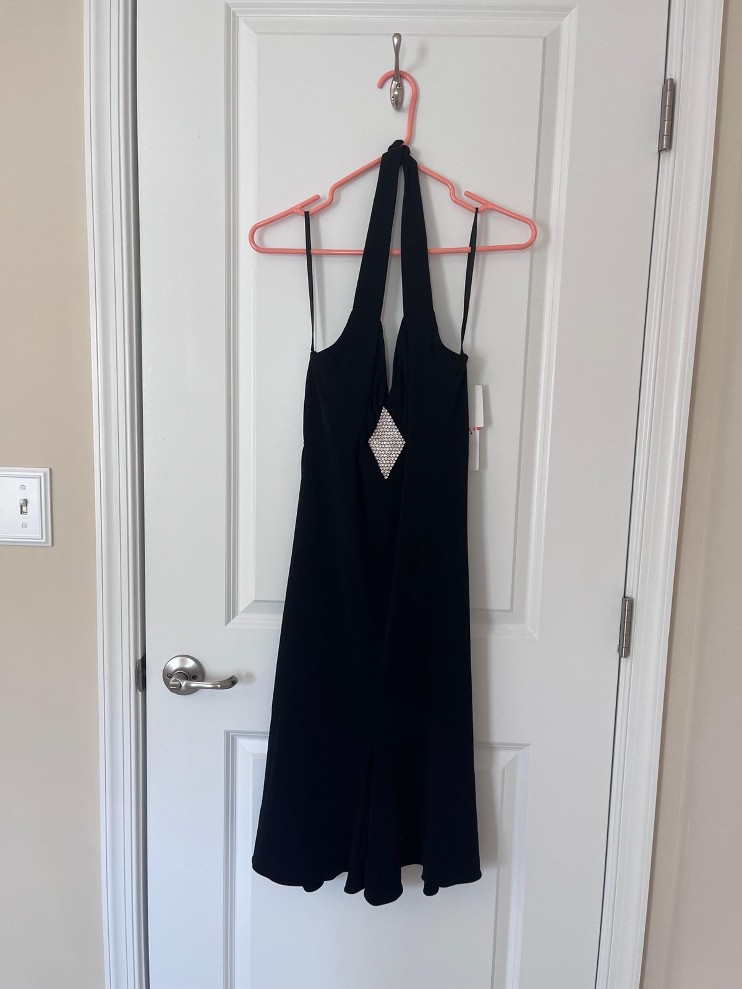 NEW Betsy and Adam black cocktail dress size 10