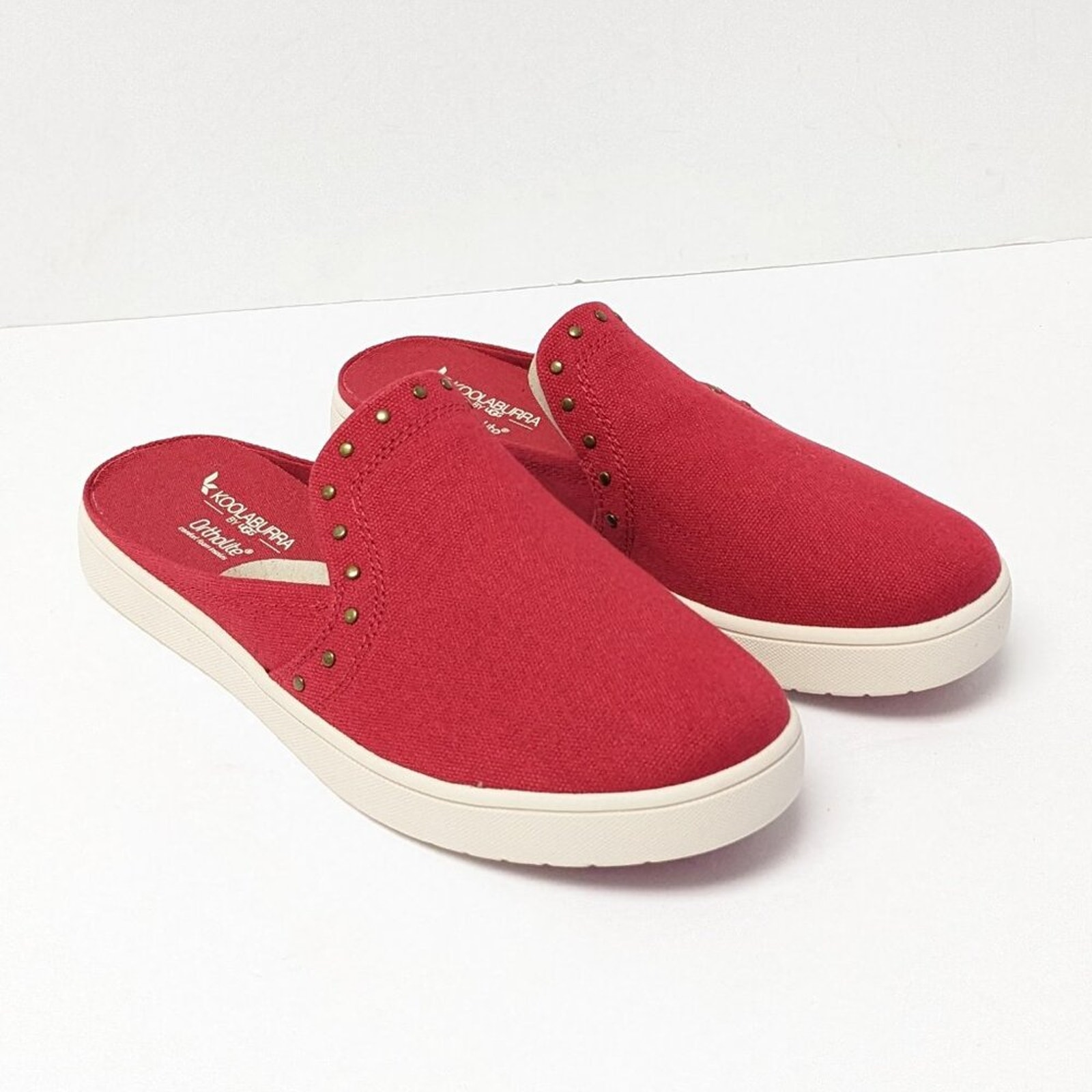 Koolaburra Darcee Mule, Red, Women's 6.5 M