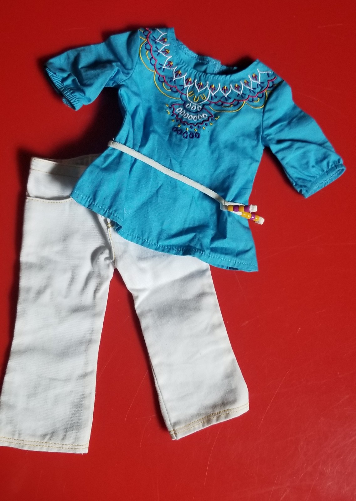 American girl Saige tunic outfit