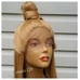 Celebrity Honey Blonde golden lace wig