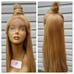 Celebrity Honey Blonde golden lace wig