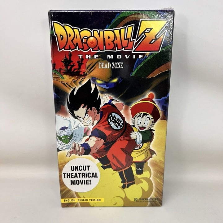 DragonBall Z Dead Zone VHS 1997 Dubbed Anime Movie DBZ Goku VHS New Sealed