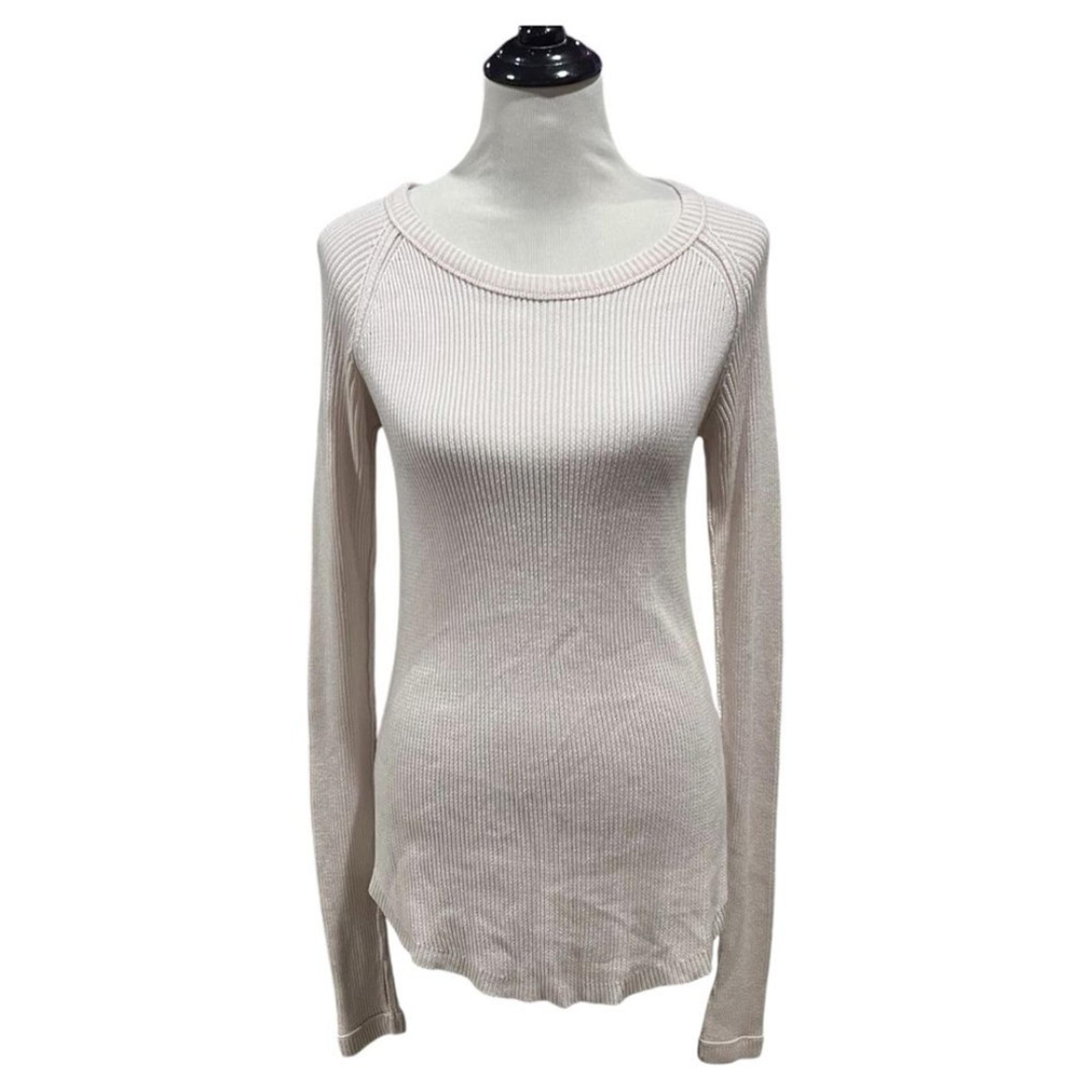 Lululemon Women's Pink Scoop Neck Long Sleeve Tunic Sweater