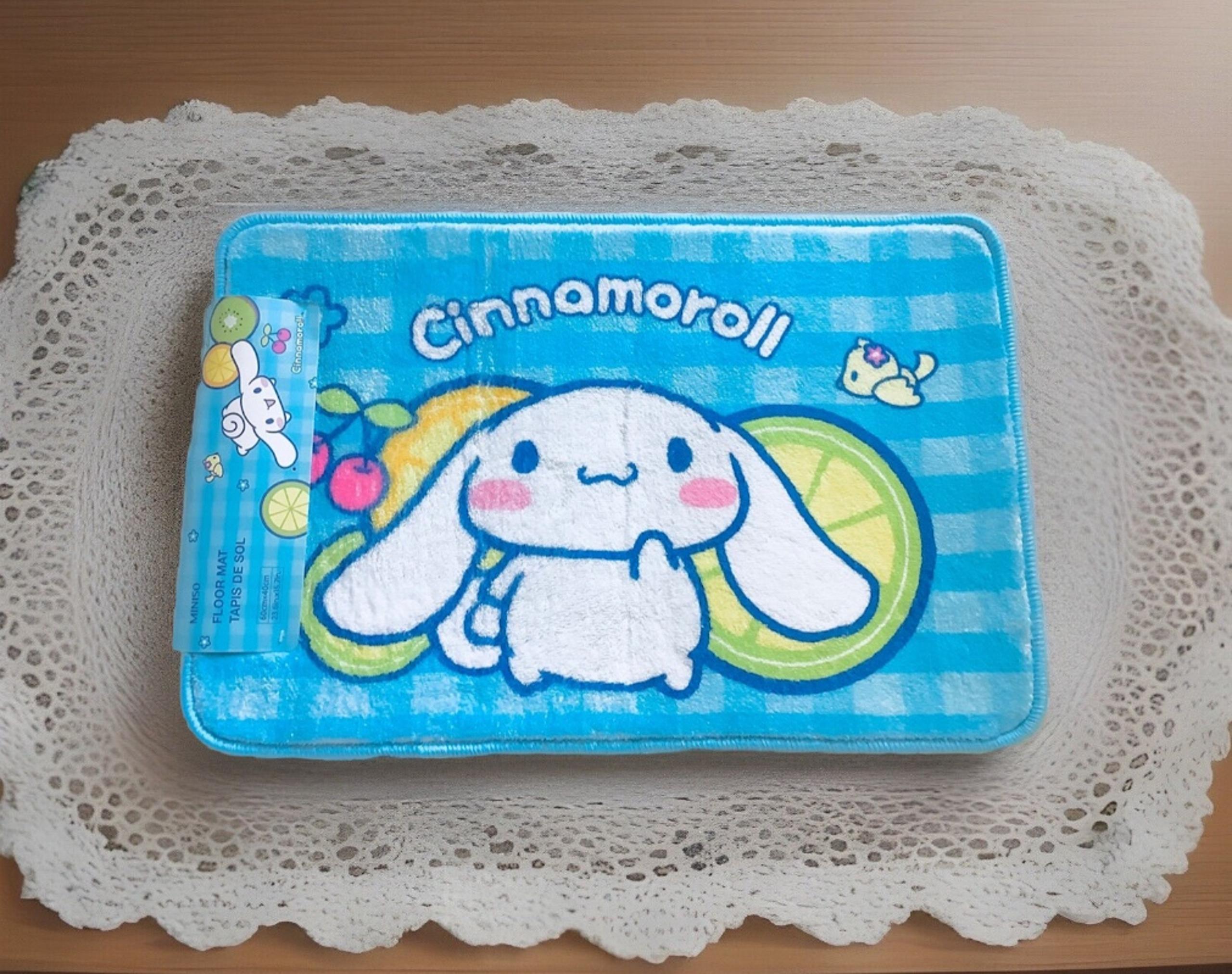 Sanrio Interesting Adventure Floor Mat (CINNAMOROL) 60x40cm/23.4x15.7cm