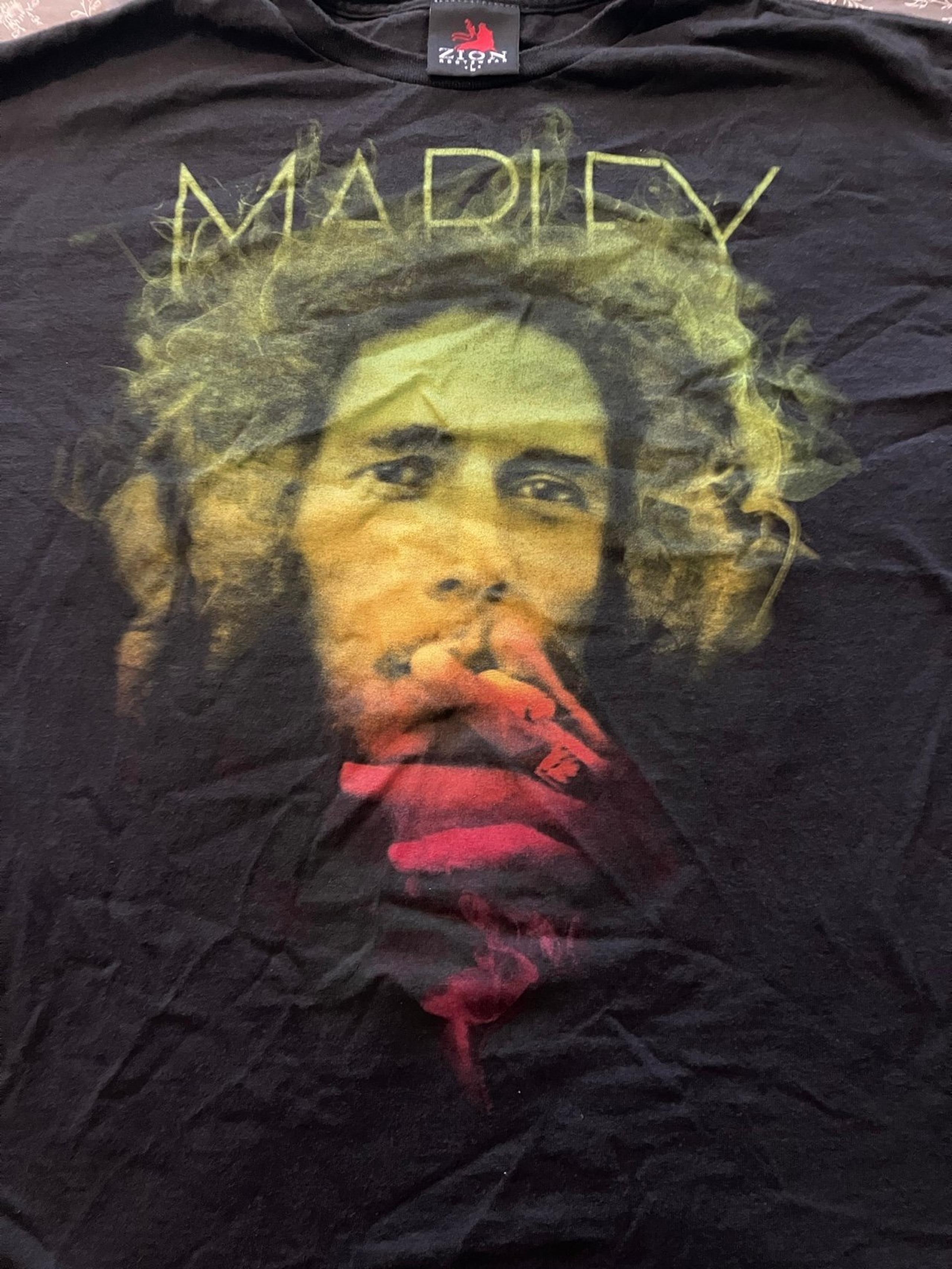 Black Bob Marley shirt