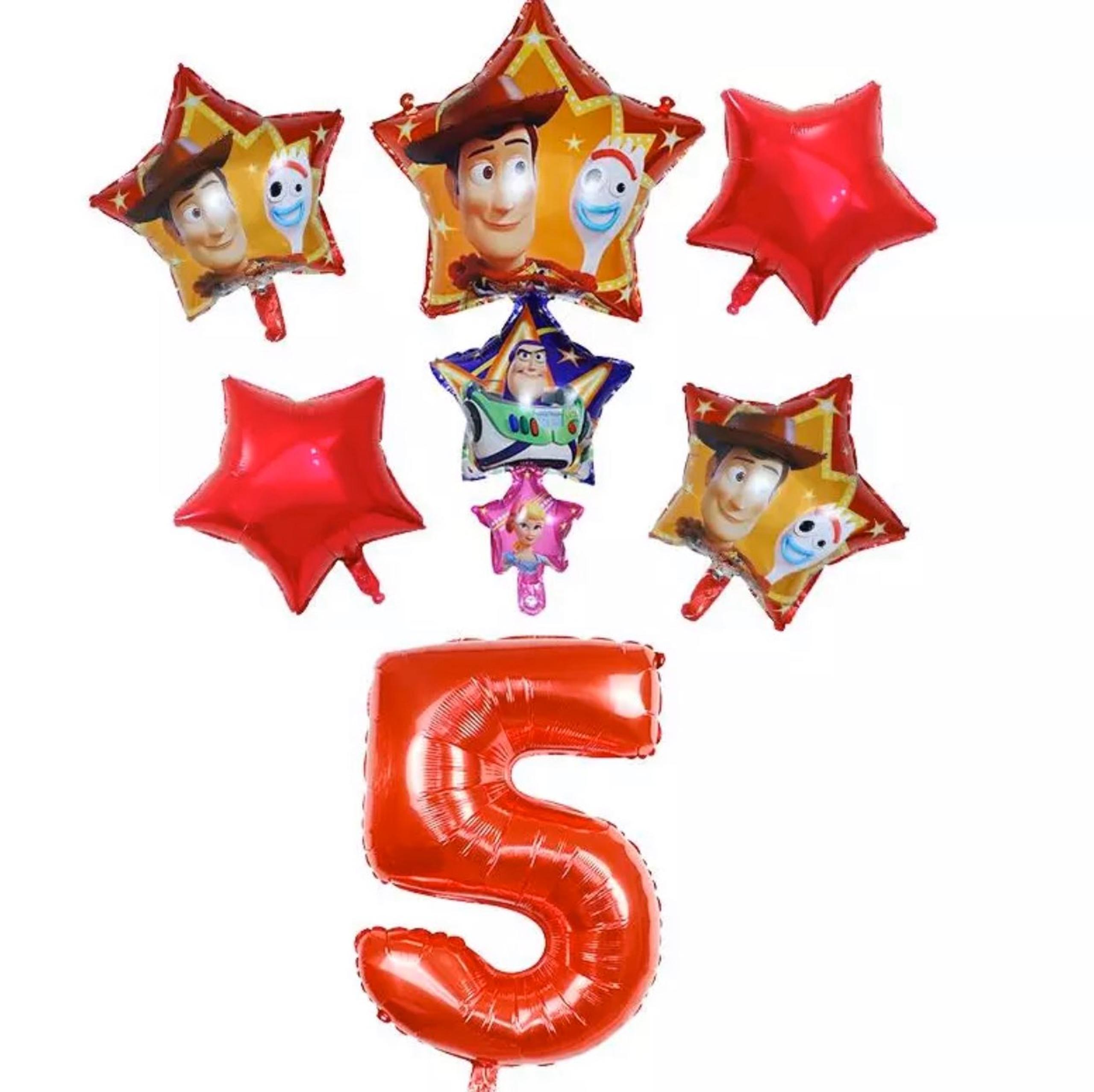 Toy Story 4 foil balloons 6pcs.