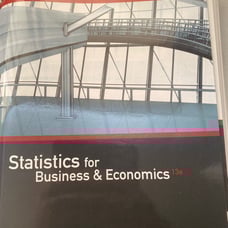 statistics for business and economics