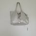 Tiffany & Co Suede Reversible Tote Bag Tiffany Blue Silver Metalic Large Authent