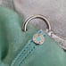 Tiffany & Co Suede Reversible Tote Bag Tiffany Blue Silver Metalic Large Authent