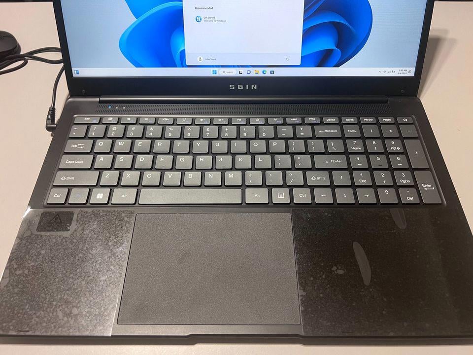 SGiN M17 17.3 Laptop, Intel Celeron J4105, 4GB RAM, 128GB Storage, Windows 11