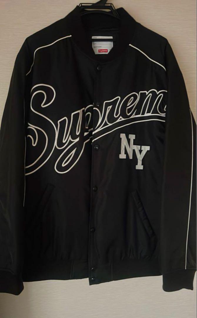 ジャケット・アウター Supreme Contrast Script Varsity Jacket m41262513906_1.jpg