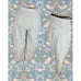 Vintage 80s Ralph Lauren Charcoal Blue Pinstripe Trousers 34x34