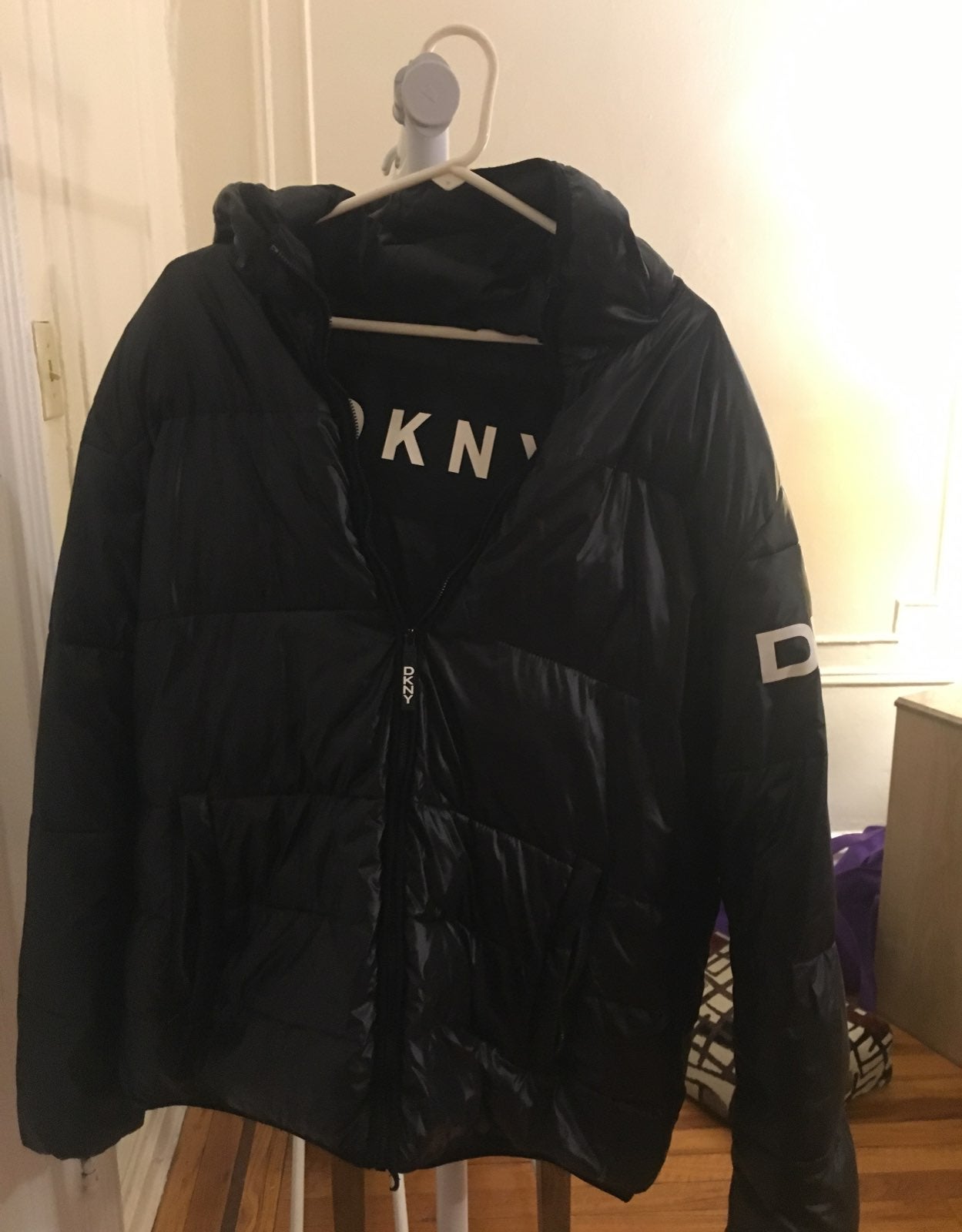 DKNY bubble coat