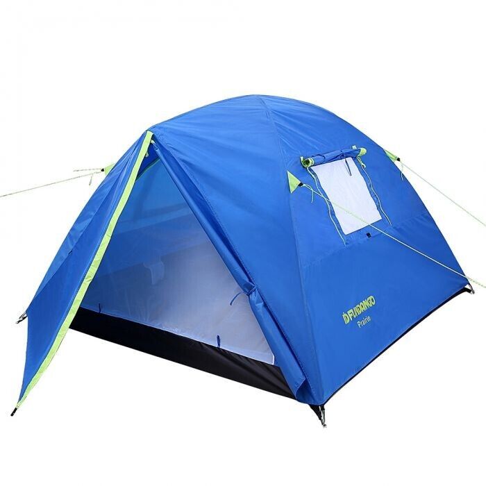 3 Person Prairie Portable Lightweight Outdoor Tent Camping 9T2003 FUNDANGO Blue