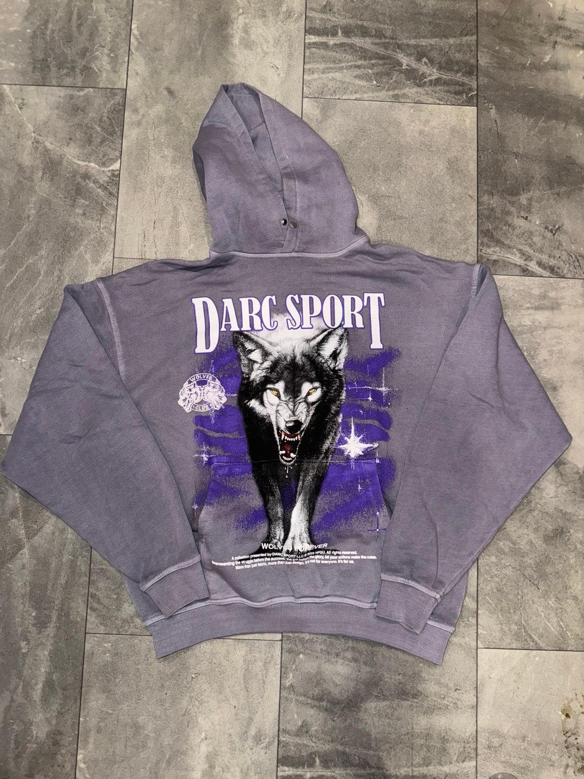 Wei Own The Night Vintage Pierce Hoodie Medium
