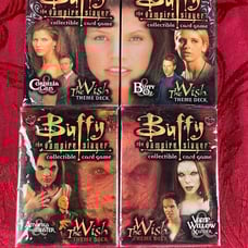 Buffy The Vampire Slayer - THE WISH (2001) Set of 4 Starter Decks, SEALED