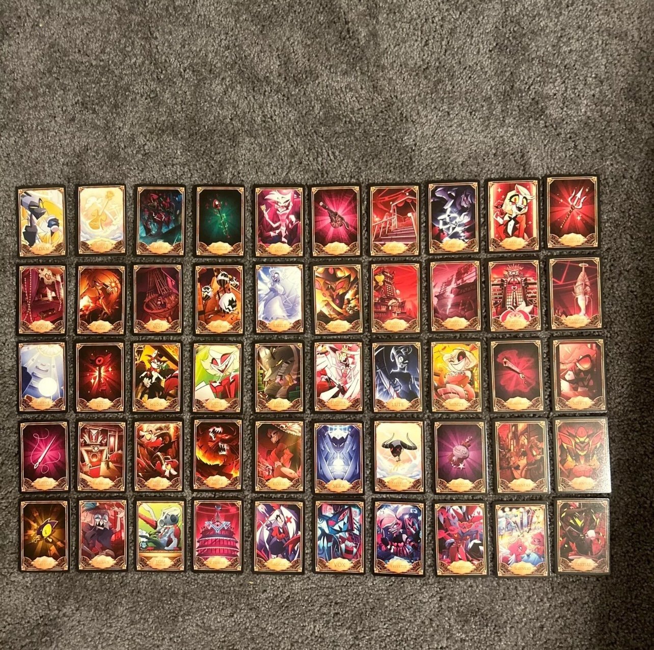 Hazbin Hotel Trading Card - 2nd Edition complete set