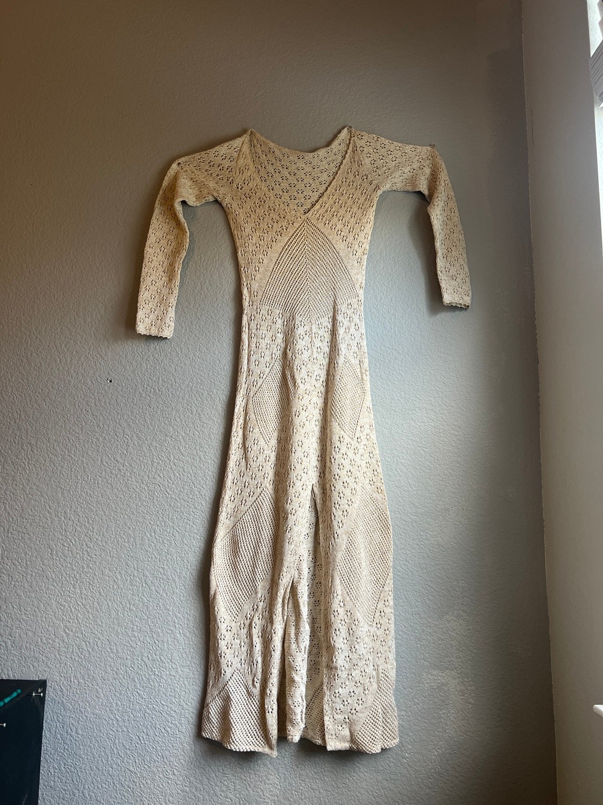 Vintage knitted dress