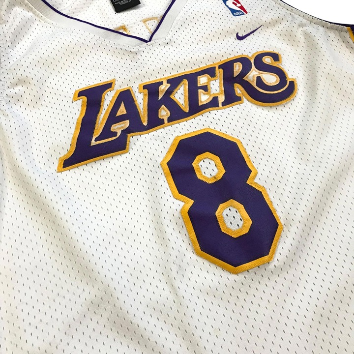 NIKE CONNECT NBA AUTHENTICS KOBE BRYANT #8 LA LAKERS JERSEY