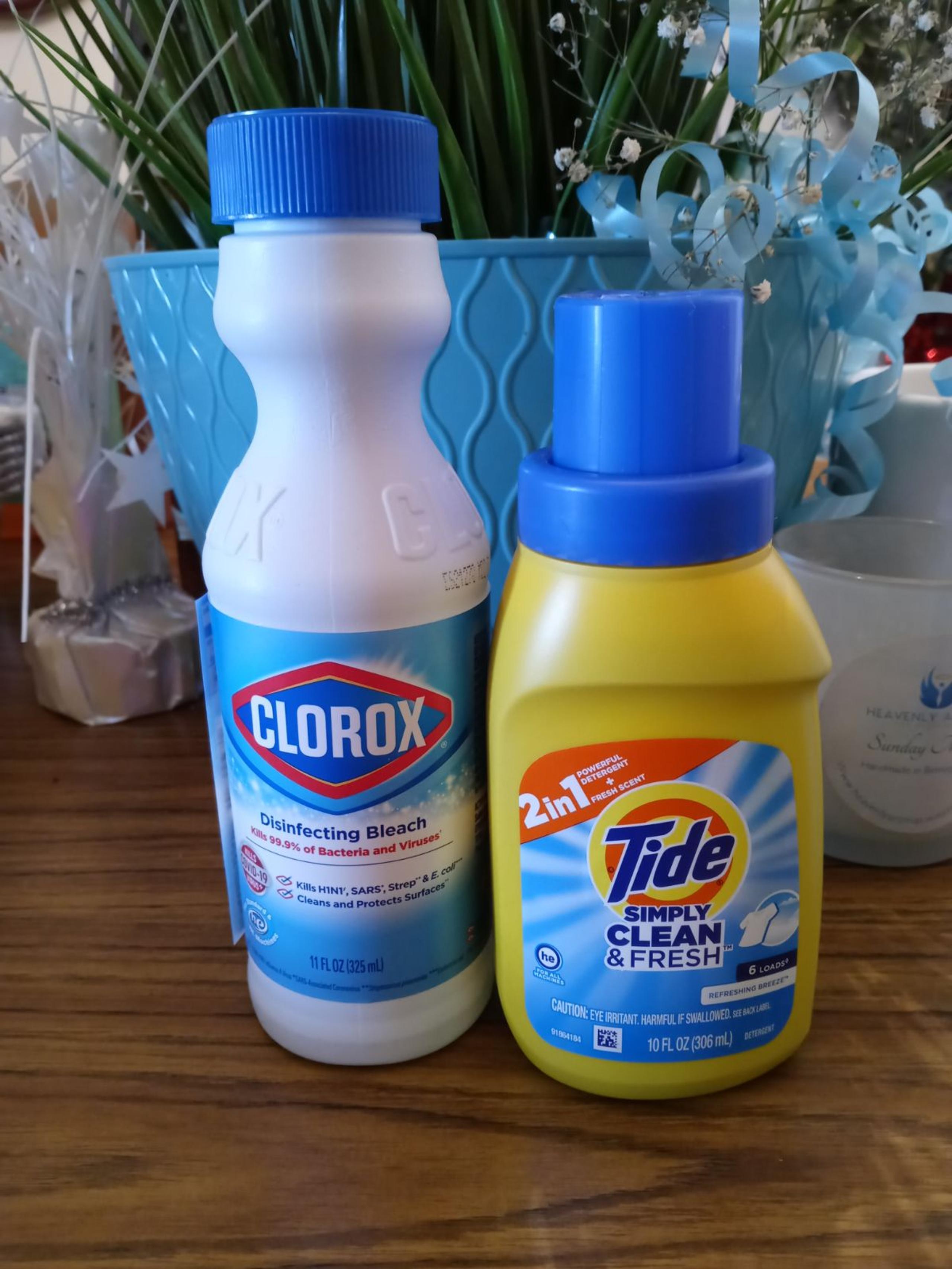 2pc Travel Size Household Laundry Bundle