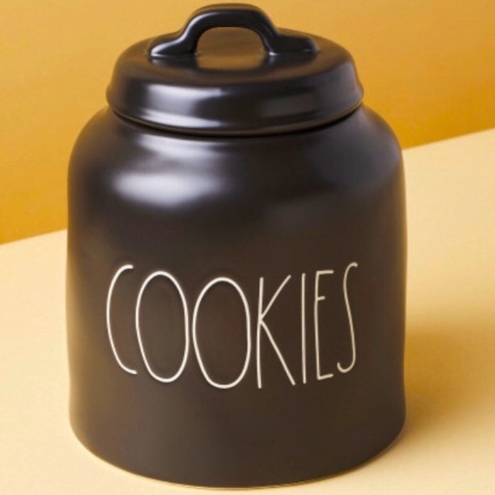 New Rae Dunn cookies canister