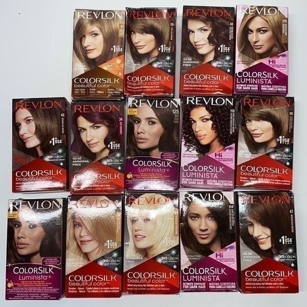 14 Revlon ColorSilk Beautiful Permanent Hair Color,mix colors NEW