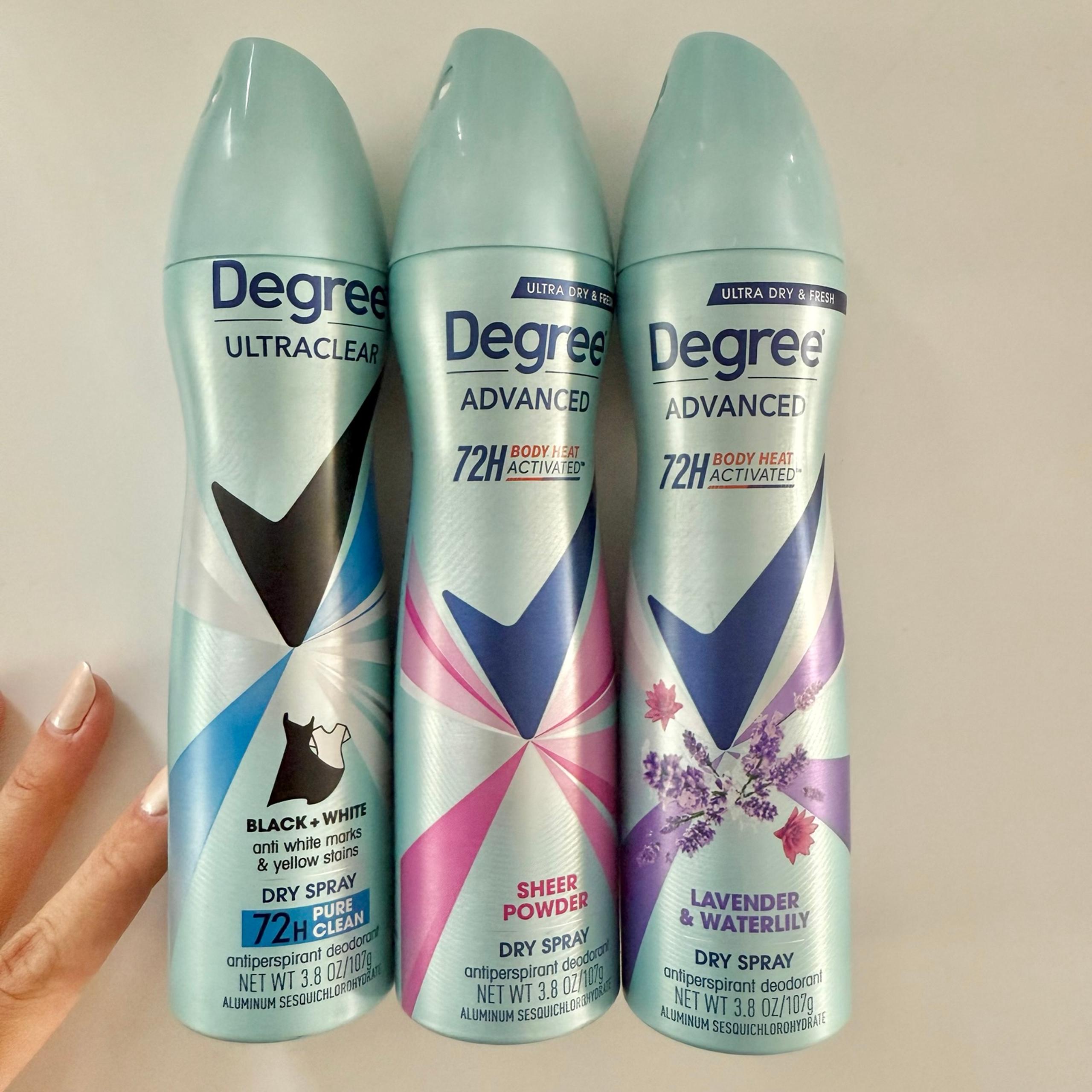 Degree Dry Spray bundle of 3 NEW