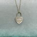 【Excellent Condition】 Tiffany & Co. Return to Tiffany Heart Lock Necklace Silver 925